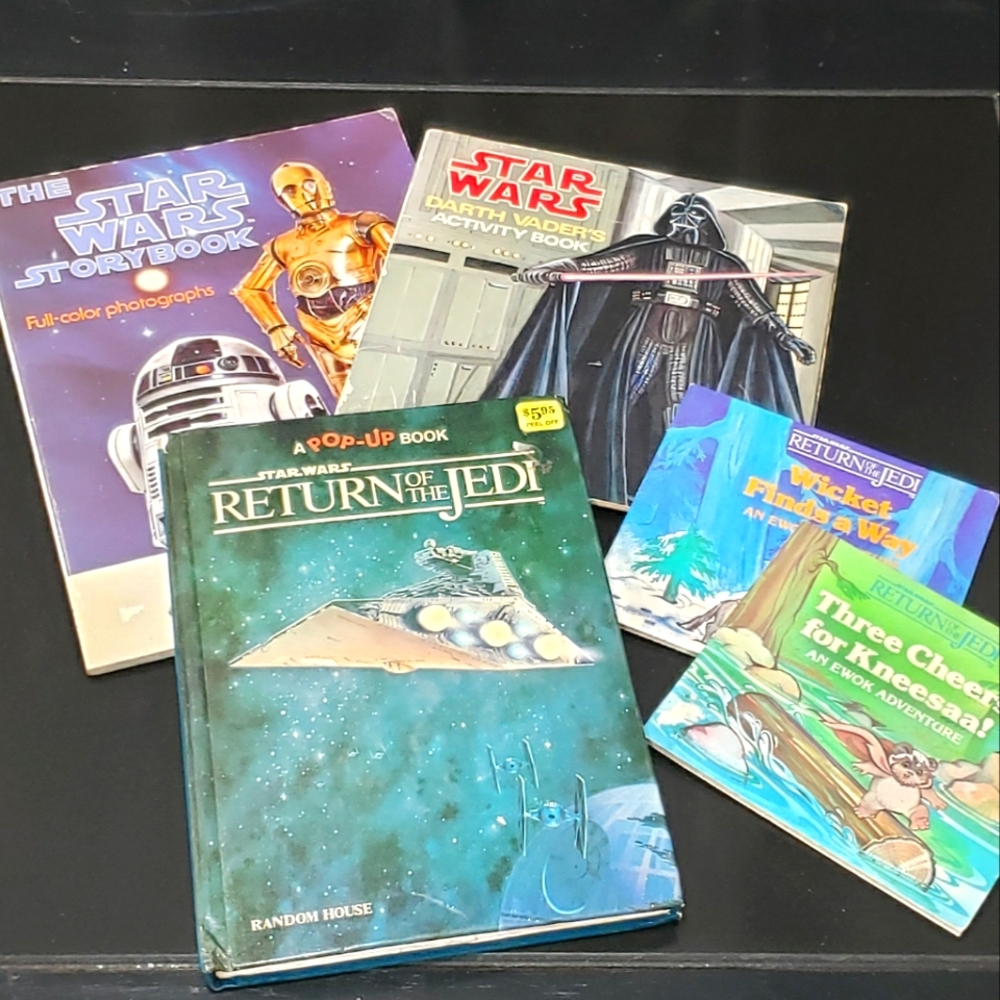 Vintage Star Wars Paperback Books Lot